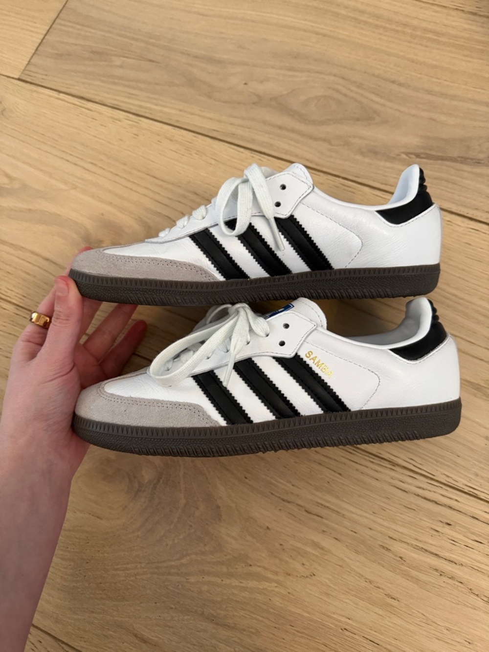 Adidas Samba OG white, black, clear granite - Picture 2 of 8